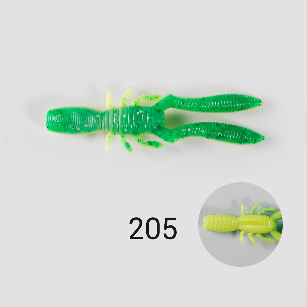 Soft Plastic Packed Shad Bass Fish Antenna Fishing Bait – Soft Lure – view 4
