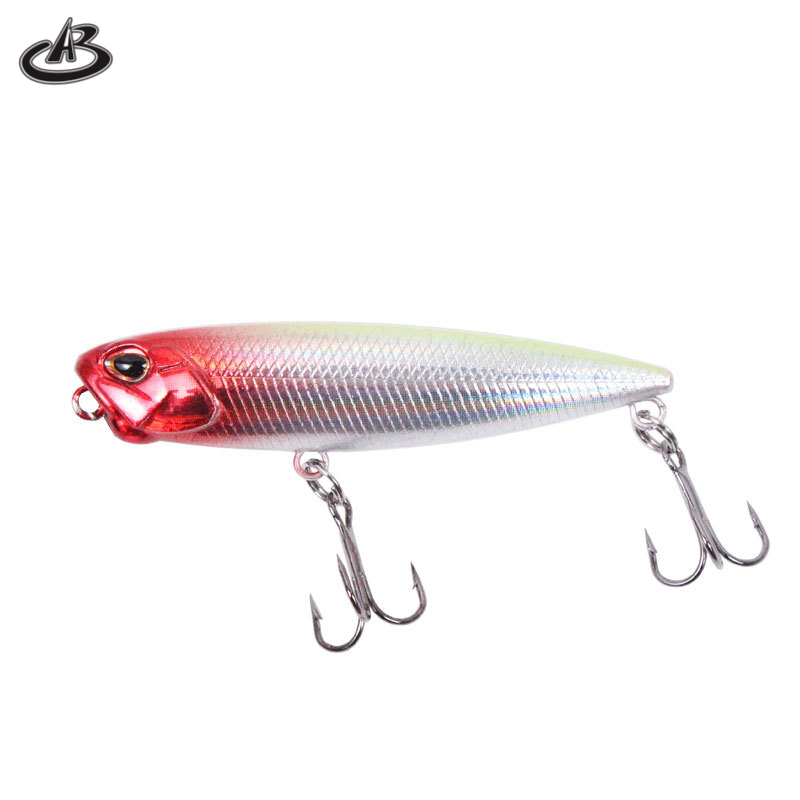 ABS Hard Lure Bait 6.5cm/5.5g Tip Word Dog Float Pencil Built-in Ring Bead Lead Block Ordinary Hook Pencil Hard Fishing Lure – Pencil – view 4
