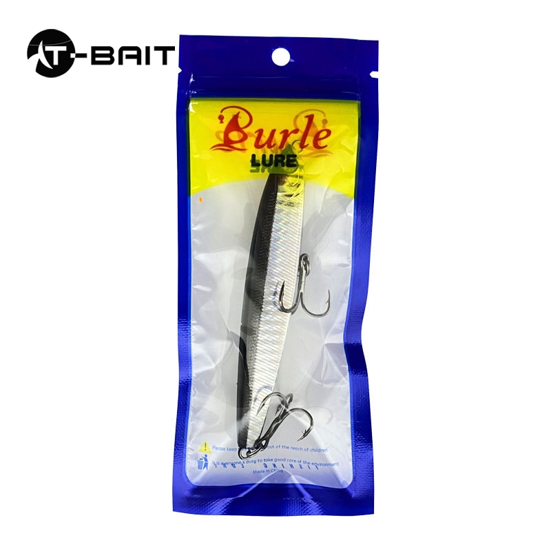 Bass Fishing Slow Sinking Minnow Swim Baits Pencil Popper Long Casting Crankbaits Sinking Pencil Lure – Pencil – view 3