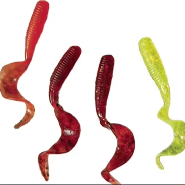 For Cheap Bass Bottom Baits Grubs Soft Plastic Lures Without Hooks for Lake – Worms & Grubs – view 1