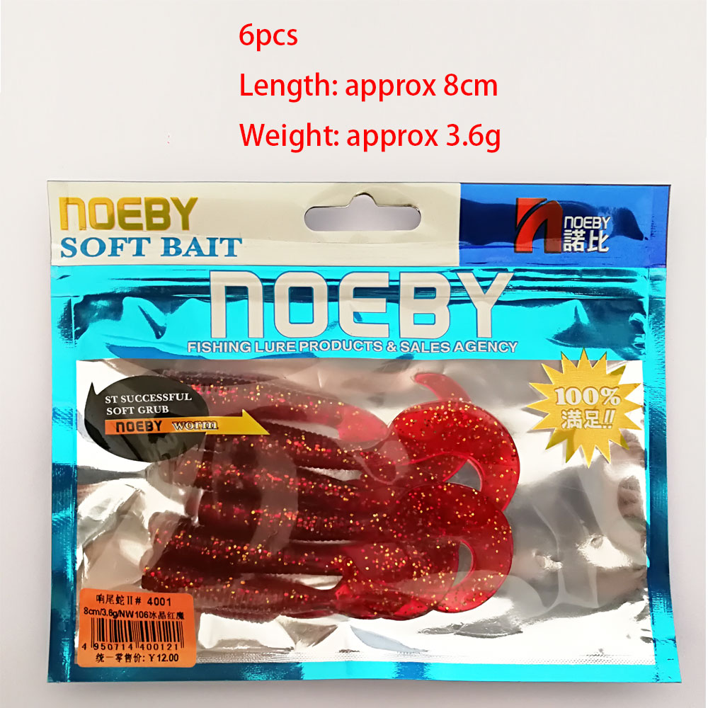 For Cheap Bass Bottom Baits Grubs Soft Plastic Lures Without Hooks for Lake – Worms & Grubs – view 5
