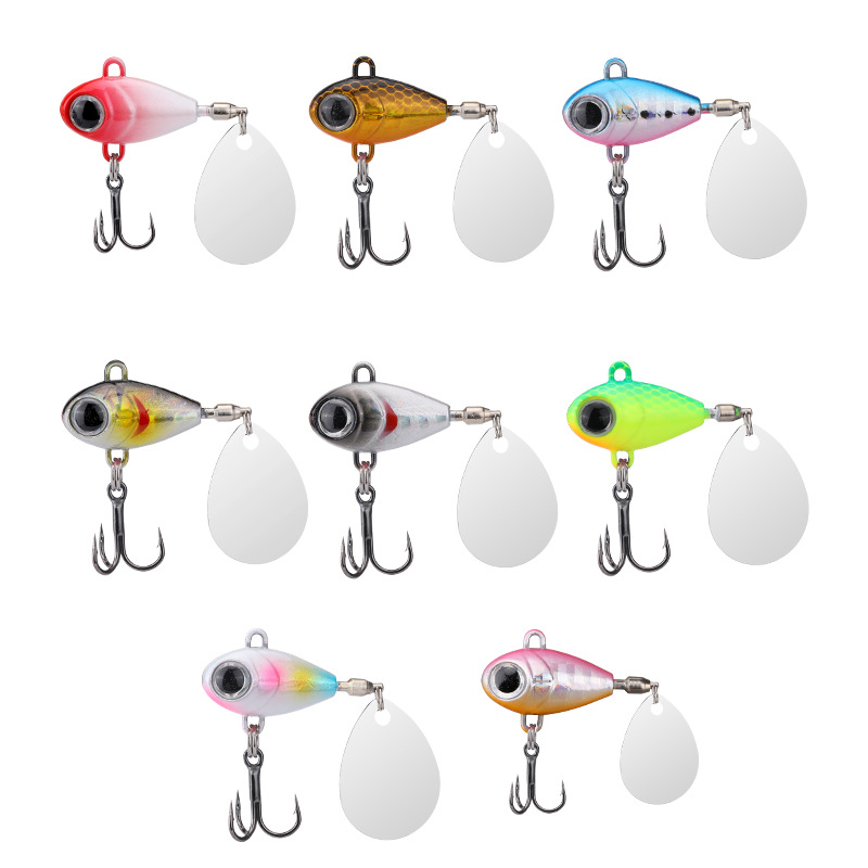 CHEERY 8g-13g Artificial Spintail Vib Winter Sea Saltwater Bait Targeting Salmon and Pike Metal Material Vib Fishing Lures Bait – Metal Lure – view 5