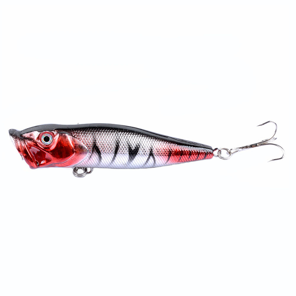 5 Color Luya Wave Climbing Integrated Artificial Hard Bait 9.5cm Plastic with Hooks for Topwater Fishing – Popper – view 5