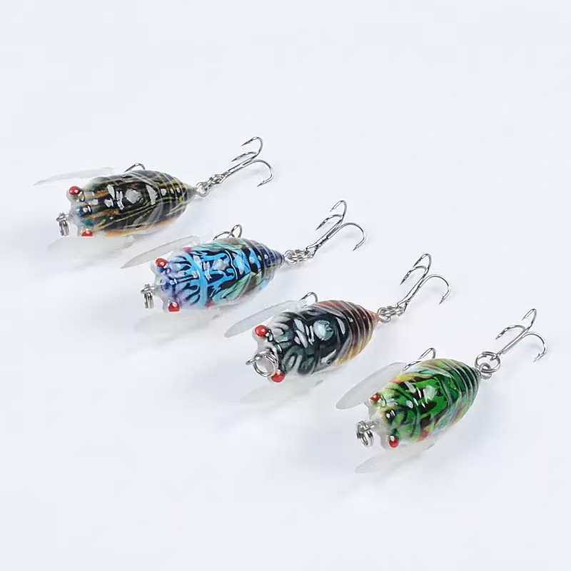 Cicada Lifelike Topwater Fishing Lures Popper Topwater Lure for Bass Hard Plastic Bass Fishing Lure – Crankbait – view 1