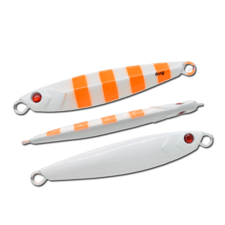 RUNTOO 40g 60g Slow Pitch Switch Jig Bionic Lead Bait Saltwater Jigging Lures Luminous Metal Jig – Metal Lure – view 1