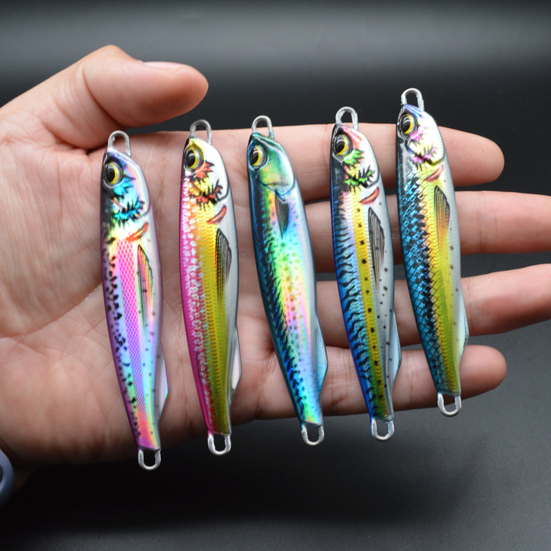 3D Printed DUO Slow Fall Pitch Jigging Metal Lure Bait 30g/40g/60g for Sea Bass Pike Fishing Jig Lure – Metal Lure – view 5
