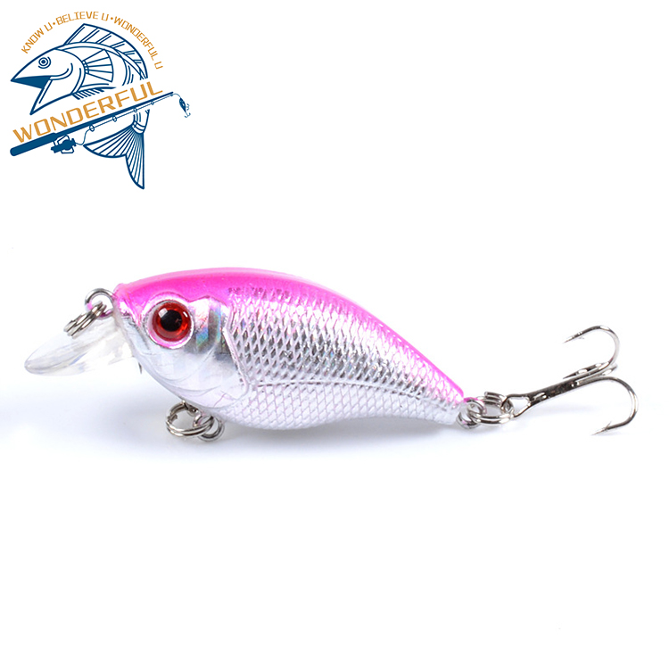 57mm 7g Plastic Bionic 3D Eyes Multi Colors Diving Wobblers Fishing Hard Crankbait Lure – Crankbait – view 4