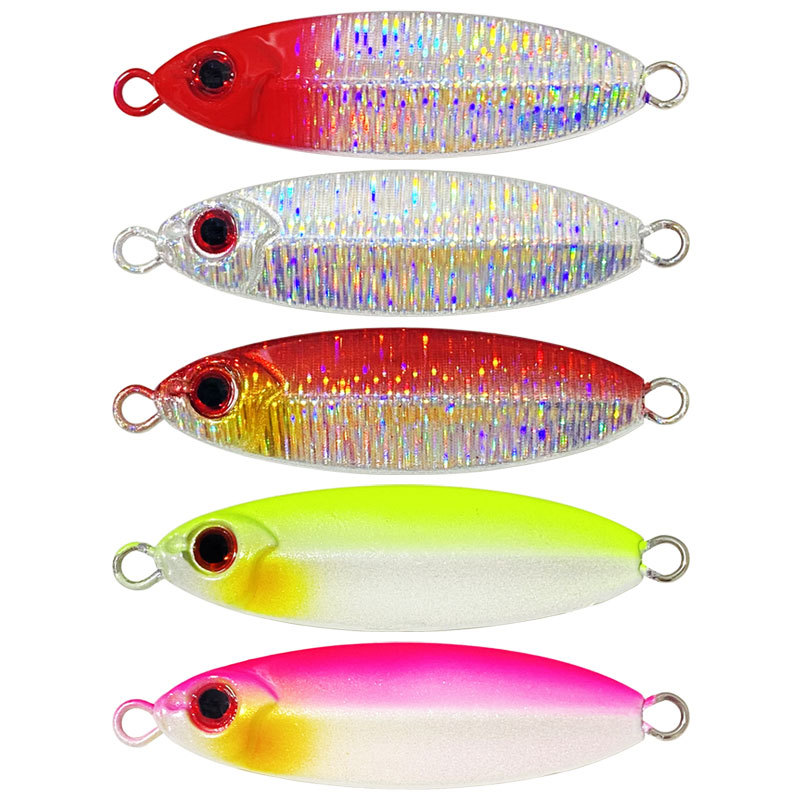 Wholesale Lead Lure Plate Fish Bait Long-Distance Casting New Five-Color Small Lead 10G/15G Midwater Baits Ocean Beach Bass – Metal Lure – view 3