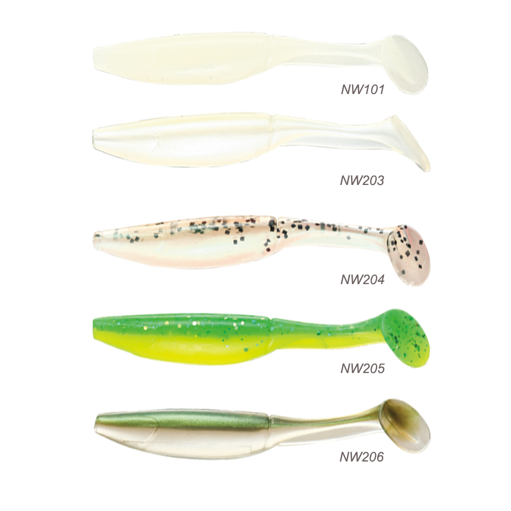 CHEERY for PVC Artificial Soft Bait Floating Lure for Salmon 4-Piece Pack Without Hooks Reservoir Pond Fishing – Worms & Grubs – view 5