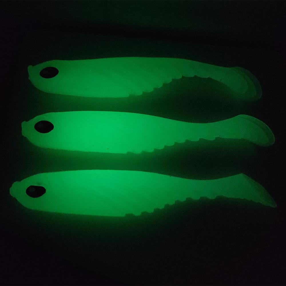 Artificial Bait Paddle Tail Fishing Ripple Shad Lure 105mm 8.8g Minnow Fish Silicon Soft Bait Bionic Fishing Lure – Soft Lure – view 5