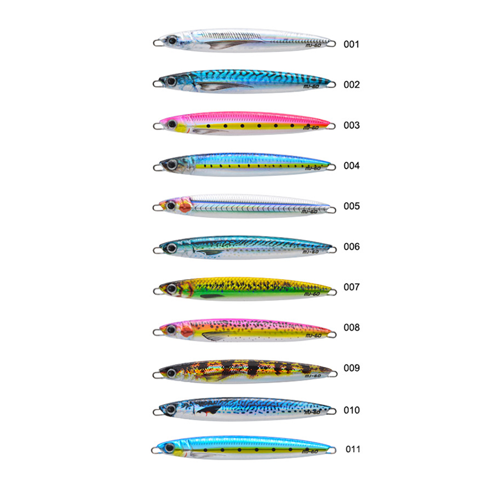 XUHANG TP01 Metal Slow Jig Fishing Lure Lead Fall Jigging Lure for Saltwater Fish and Marlin Variants From 20G to 350G – Metal Lure – view 4