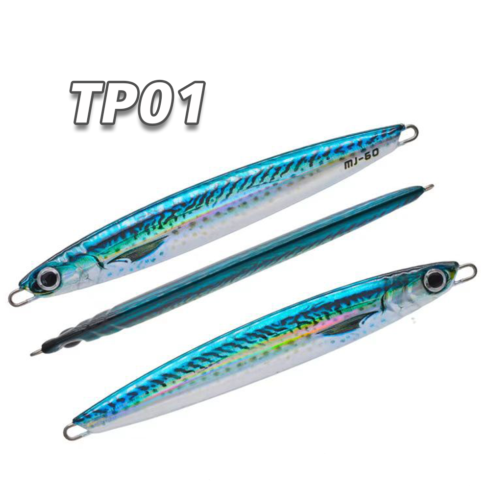 XUHANG TP01 Metal Slow Jig Fishing Lure Lead Fall Jigging Lure for Saltwater Fish and Marlin Variants From 20G to 350G – Metal Lure – view 2