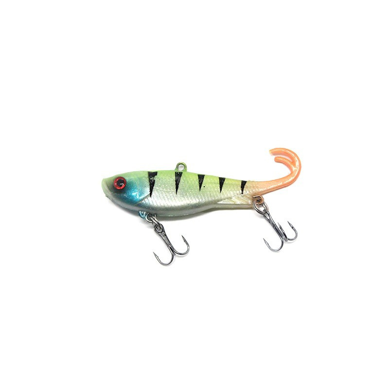 Hessen 6.8cm 14g 5 Colors PVC Soft Lead Lure for Freshwater Salmon Bream Zander Sea Bass & Catfish Fishing – Soft Lure – view 3