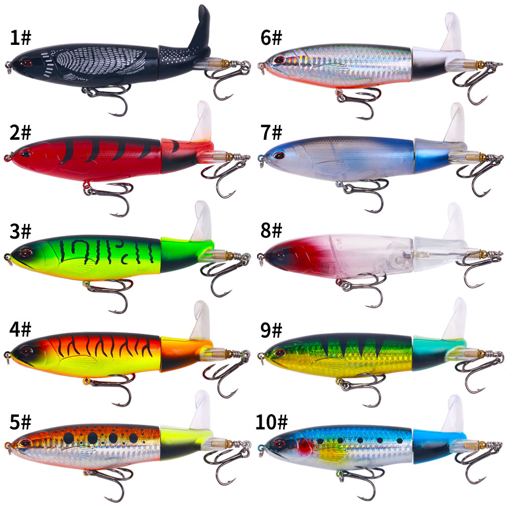 HENGJIA 37g/14cm Hard Plastic Topwater Pencil Lure Wobbler Walking Stick Bait Big Game Pencil Fishing Lure – Other Hard Lure – view 4