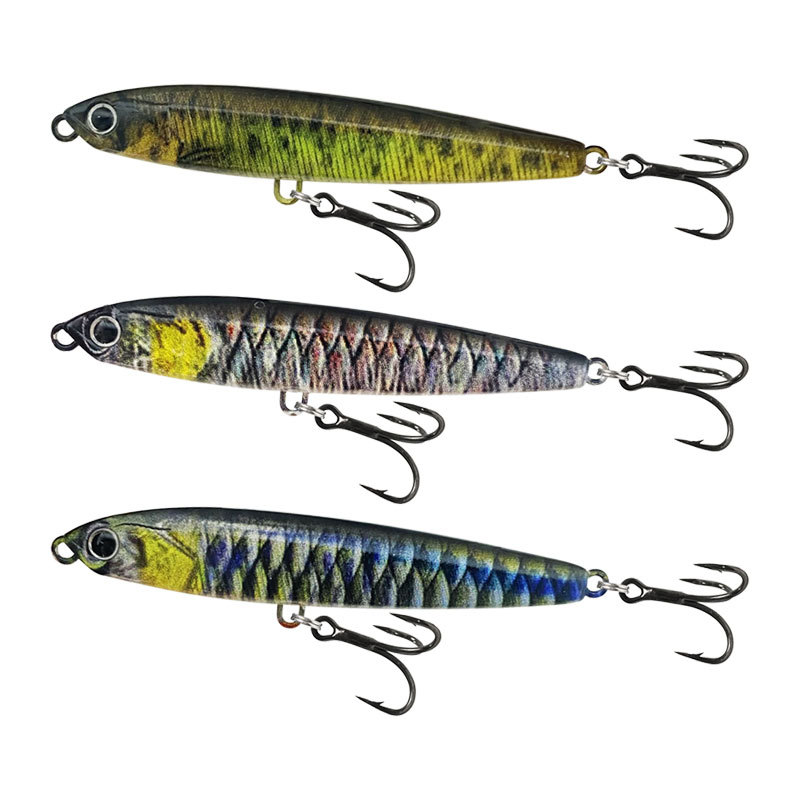 10g~24g High Quality ABS Material Pencil Lure Wholesale Seawater Sinking Lure for Zander for River Fishing – Pencil – view 1