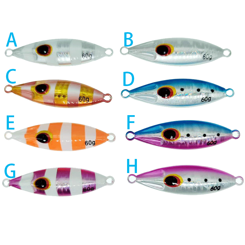 CHEERY 30g-120g Saltwater Lures Assist Hook Peche Fishing Metal Jig Head with Spinner Blade Fast Slow Fall Pitch Jigs Fish – Metal Lure – view 4