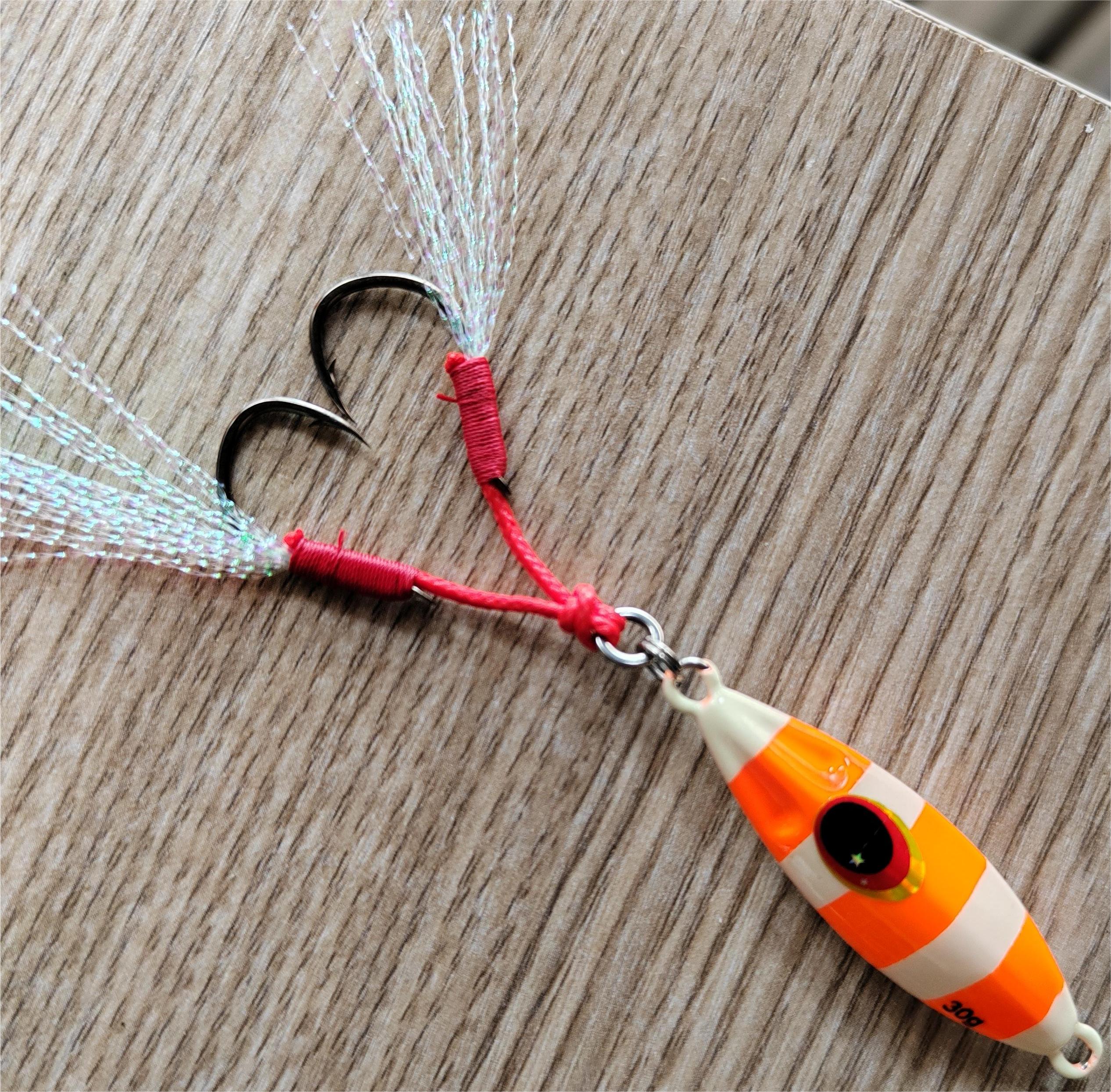 CHEERY 30g-120g Saltwater Lures Assist Hook Peche Fishing Metal Jig Head with Spinner Blade Fast Slow Fall Pitch Jigs Fish – Metal Lure – view 3