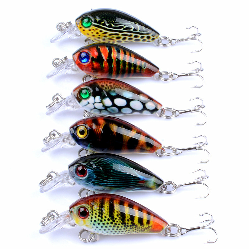 Newbility 4.5cm 4g Plastic Bionic Bait Floating Hard Body Saltwater Sea Pike Bass Crankbait Crank Fishing Lure Minnow – Minnow – view 2