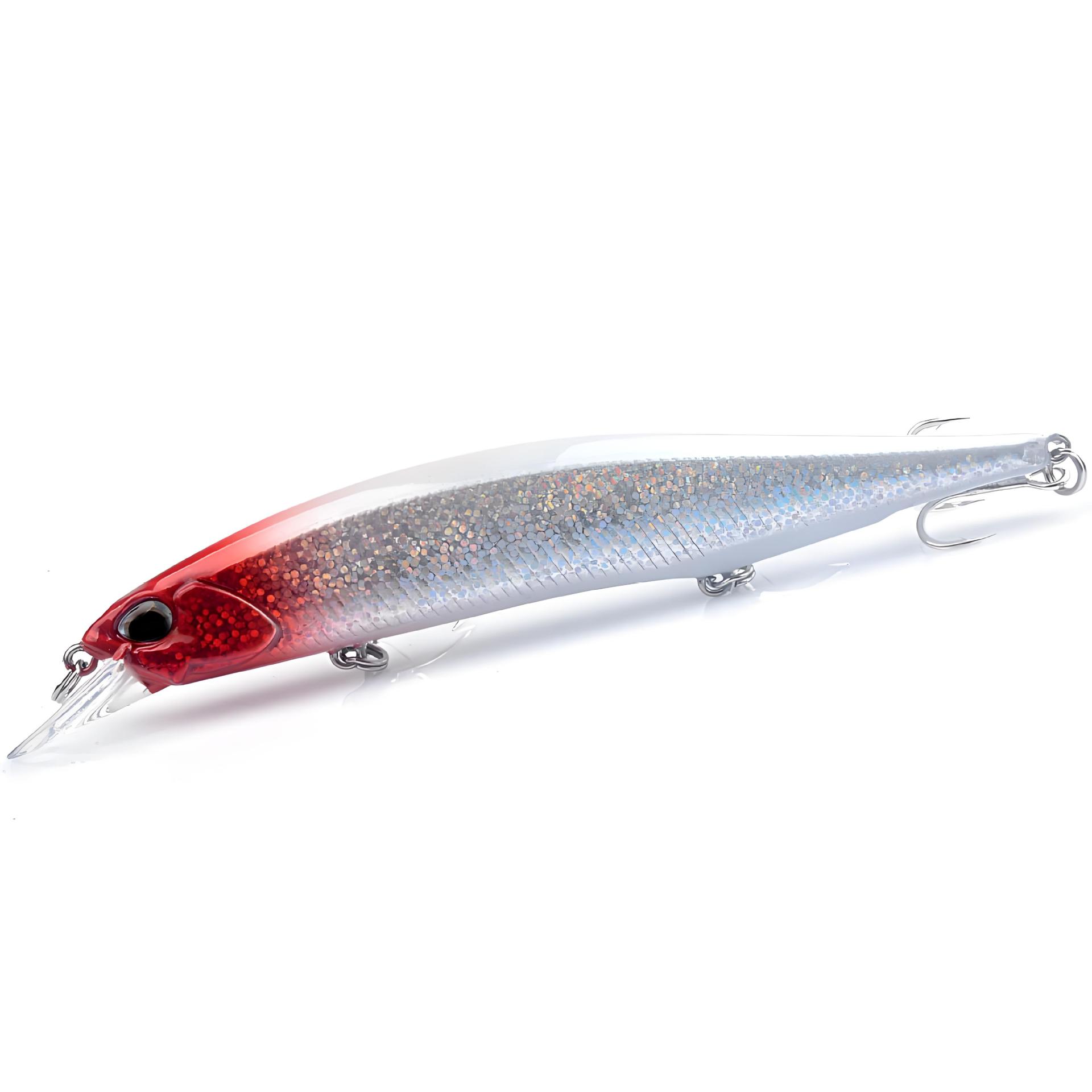 Far-Cast Damino Luya Plastic Bait 13.4cm/17.5g False Bait for Sea Fishing with Orkin Hook Hard Bait Wholesale Fishing Supply – Minnow – view 5