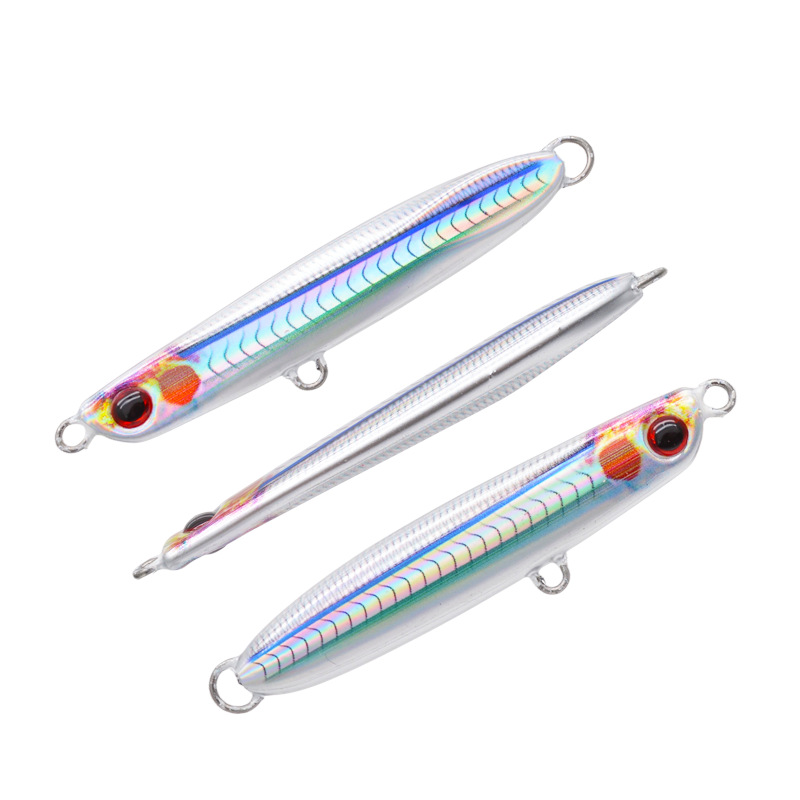 32g Lead Alloy Long Cast Jigging Lure for Saltwater Bass & Mackerel 3D Printed No Hooks – Metal Lure – view 2