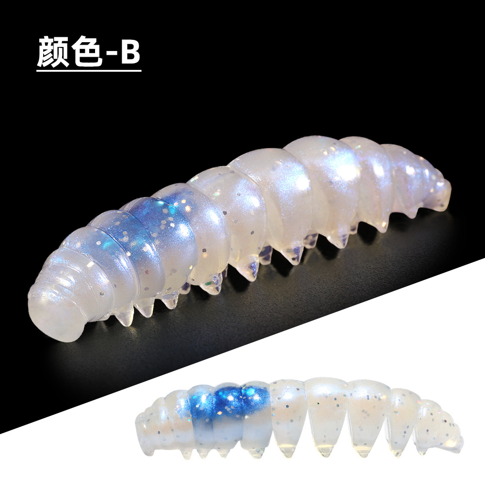 Floating Poor Worm TPR 5cm 7cm 11pcs/bag Good Elasticity Plastic Artificial Soft Bait Saltwater Fishing Soft Lure – Worms & Grubs – view 5