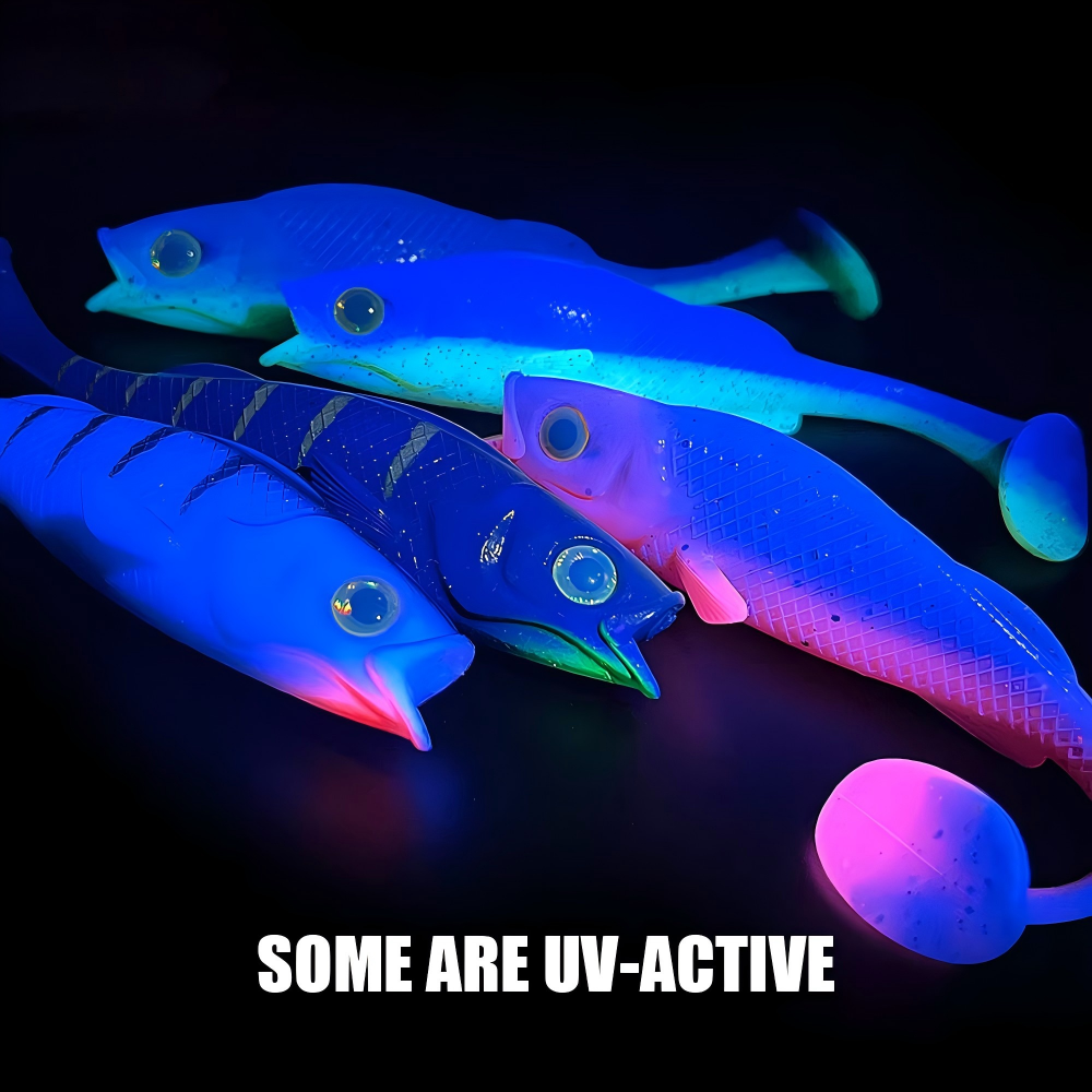 Cheey Spinopler Predator Fishing Lure 7cm-14cm Soft Body T-Tail Swimbait Bass Perch Pike Fishing UV Wobbler Rubber Shad Tackle – Soft Lure – view 2