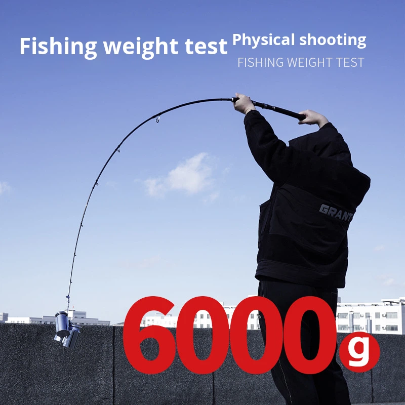 Multi-Section Portable Carbon Fishing Rod Super Hard H-Adjustable Lure Rod Jigging Boat Four-Section Weihai Factory Wholesale – Fishing Rod – view 5