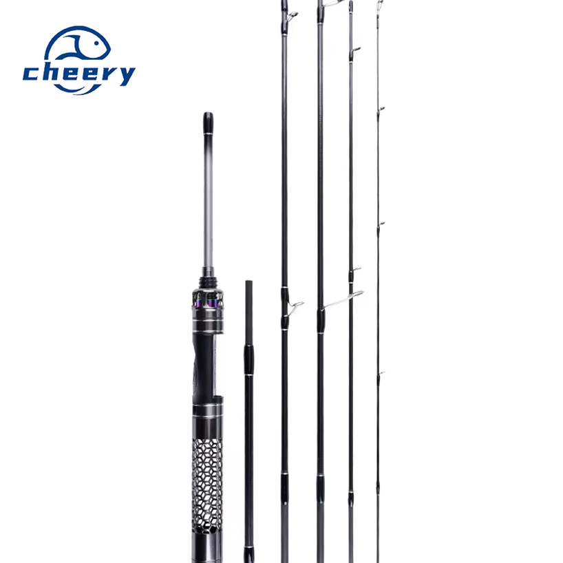 Fishing Fan Lanxi Armor Ultra Short Portable Gun Direct Dual-use Luya Rod Full Fuji O-Ring Ejection Stream Carbon Fishing Horse – Fishing Rod – view 1