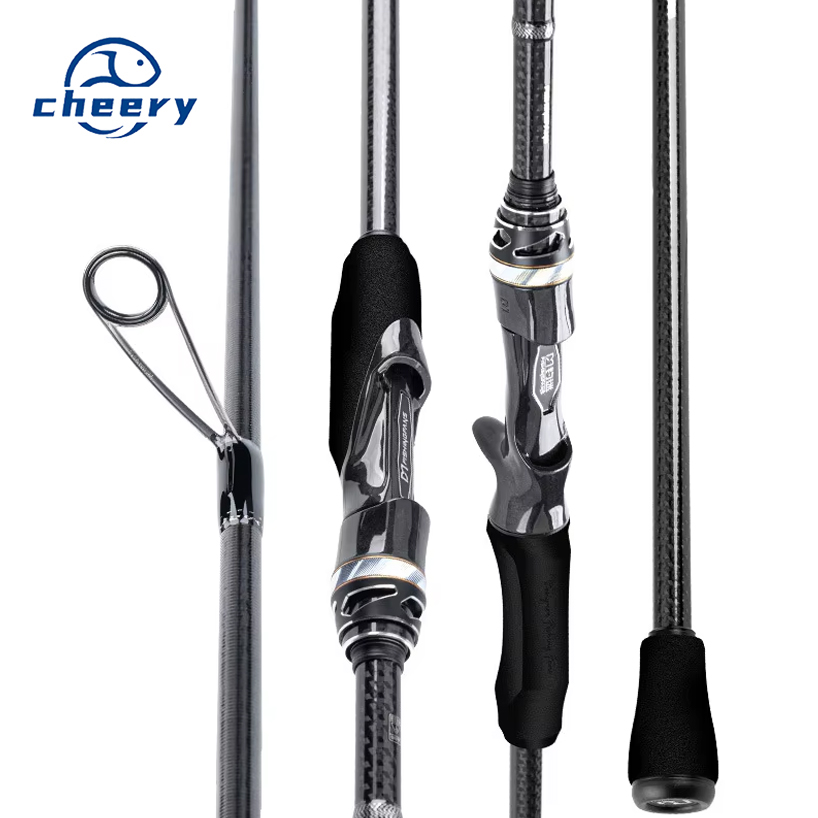 CHEERY Fishing Fan Player 2.0Ultra-long Throw Luya Rod M/MH Ultra-light Carbon Shore Throw Sea Bass Super Hard Tone Nitrogenized – Fishing Rod – view 1