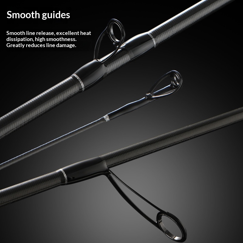 Demon Hunter Magic Owl Worm Rod Single Rod High Carbon M40X Light Straight Handle Luya Rod Bass Bump Bottom Stream Fishing Rod – Fishing Rod – view 4