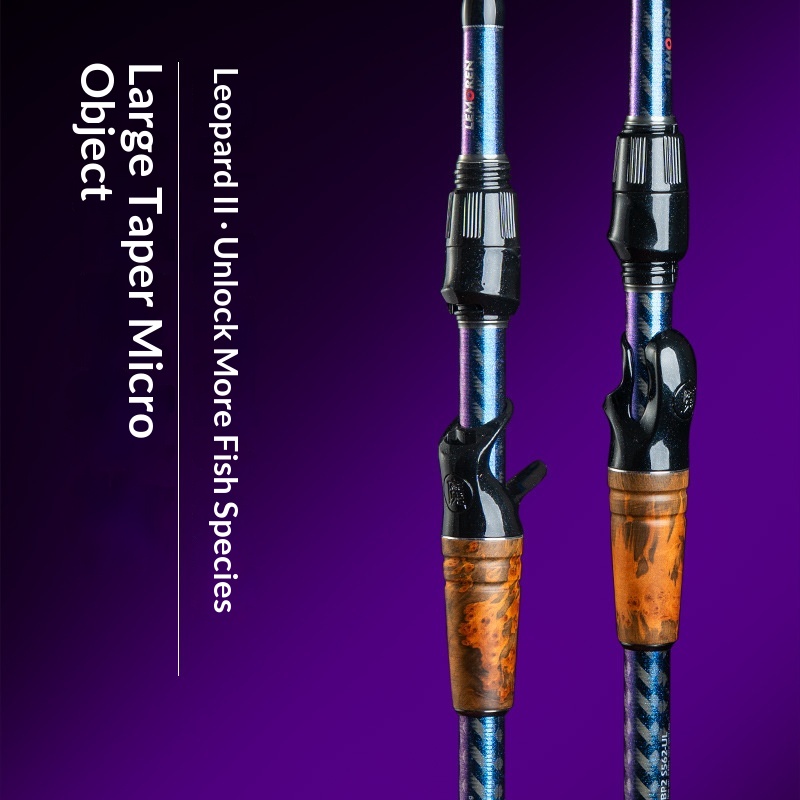 Demon Hunter Black Leopard Second Generation Micro for Ma Kou Stream Asian Rod White Strip Coil Big Cone Quick High Carbon – Fishing Rod – view 2
