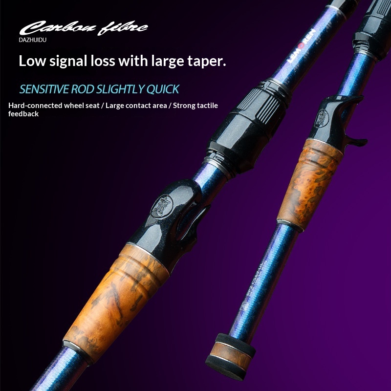 Demon Hunter Black Leopard Second Generation Micro for Ma Kou Stream Asian Rod White Strip Coil Big Cone Quick High Carbon – Fishing Rod – view 5