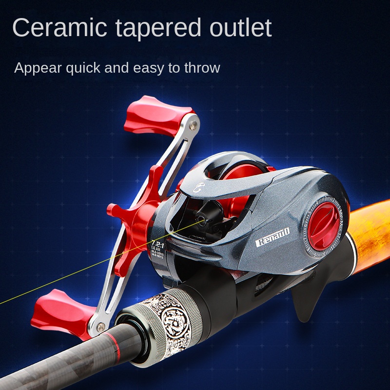 Ultra-light Hard Carbon Heavy lightning Rod 2-Piece 2.4m Remote Drop Wheel Full Set Luya Fishing Rod Set – Fishing Rod – view 4