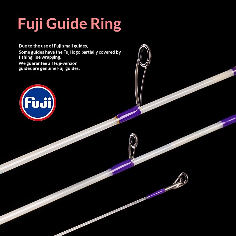 Cheery Carbon Ejection Portable Four-section Ultra-soft Micro-object XUL Slow Horse Mouth Rod Straight Gun Handle Luya Fishing – Fishing Rod – view 3