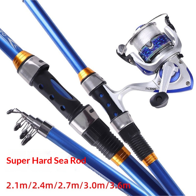 Carbon Sea Fishing Rod Set Super Hard Multi-Length Strong Full Set for Long-Distance Casting – Fishing Rod – view 5