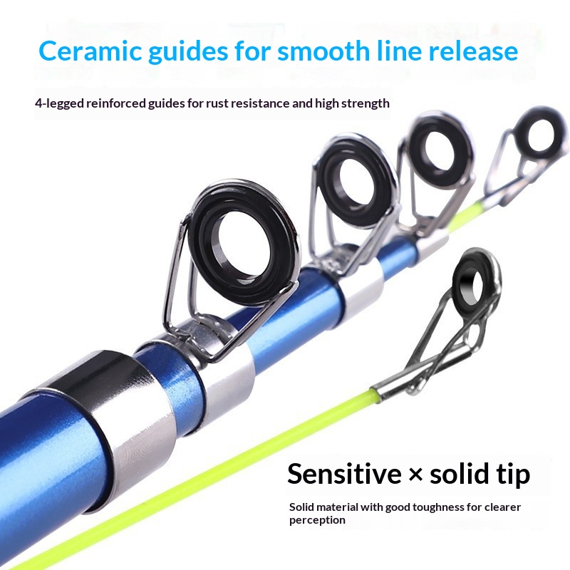 Carbon Sea Fishing Rod Set Super Hard Multi-Length Strong Full Set for Long-Distance Casting – Fishing Rod – view 2