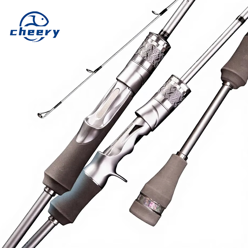 CHEERY Devil Hunter Silver Snake L Hardness Carbon Luya Bass Fishing Rod-Lure Fishing 1.8m-2.1m Sizes 2-Piece – Fishing Rod – view 1