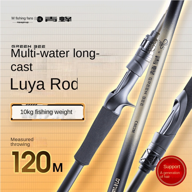 Bumblebee Ultra-Long-Range Lure Fishing Plastic Sea Bass Fishing Rod M/MH Action Straight Handle 3 Meters – Fishing Rod – view 2