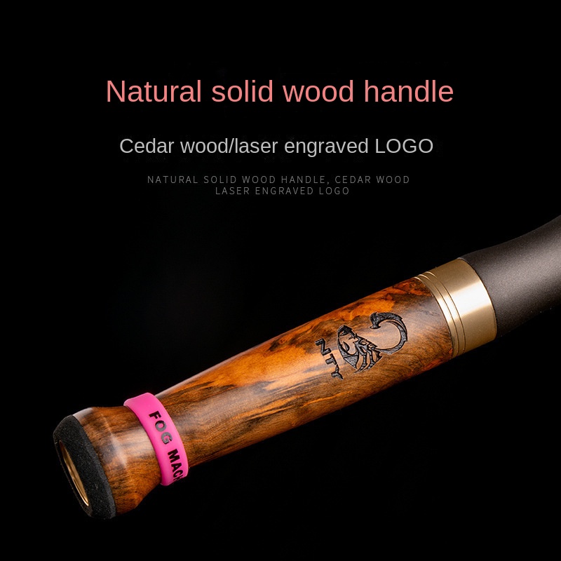 Magic Shadow Third Generation Carbon Super Soft for Makou Road Sub-Rod Micro Drip Wheel 3-Piece 0.3kg Stream Fishing Rod Set – Fishing Rod – view 3