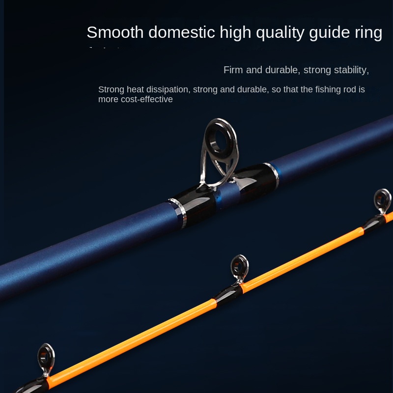 CHEERY Fishing Yuan Carbon Squid Rod Titanium Alloy Soft Tune 1.75m 2-Piece Boat Sea Fishing Rod – Fishing Rod – view 5