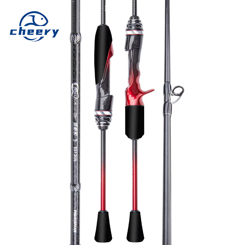 CHEERY Fishing Fan Player 2.0 Micro-object Lu Ya Pole Full Set 2 Sections Soft Tune Stream Fishing Rod Fuji SIC Top Ring Silicon – Fishing Rod – view 1