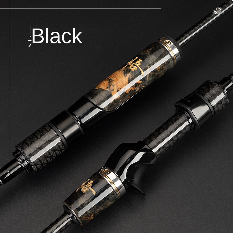Demon Hunter New Wukong Carbon Micro L Hardness Single Rod Stream Fishing Rod Straight Gun Handles Luya Far Throat Design – Fishing Rod – view 4