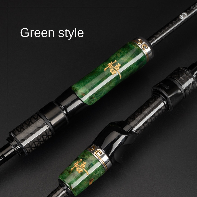 Demon Hunter New Wukong Carbon Micro L Hardness Single Rod Stream Fishing Rod Straight Gun Handles Luya Far Throat Design – Fishing Rod – view 5