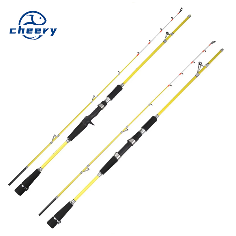 Sheung Shui Yuyuan Carbon 2-Piece Ginkgo Boat Fishing Rod with Fuji Guides for Yellow Gout Octopus Squid & Perch Offshore No.40 – Fishing Rod – view 1