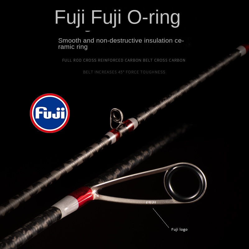 Demon Hunter Magic Shadow Fourth Generation Horse Mouth Rod Fuji Guide Ring Soft Tune Carbon Straight Gun Handle Micro Luya Rod – Fishing Rod – view 4