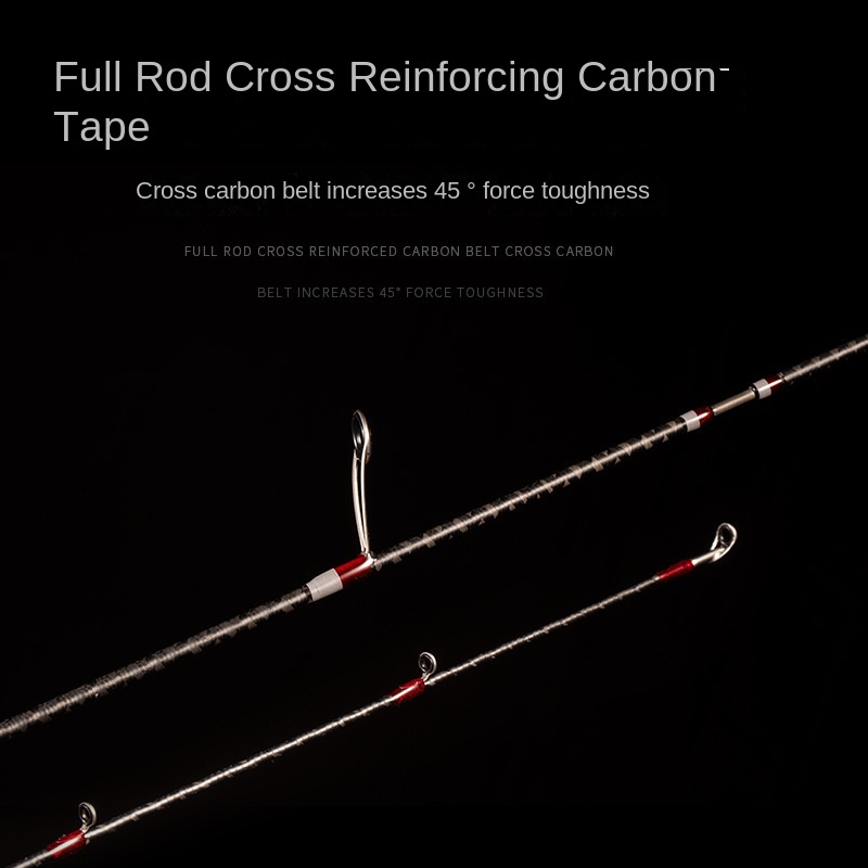 Demon Hunter Magic Shadow Fourth Generation Horse Mouth Rod Fuji Guide Ring Soft Tune Carbon Straight Gun Handle Micro Luya Rod – Fishing Rod – view 5