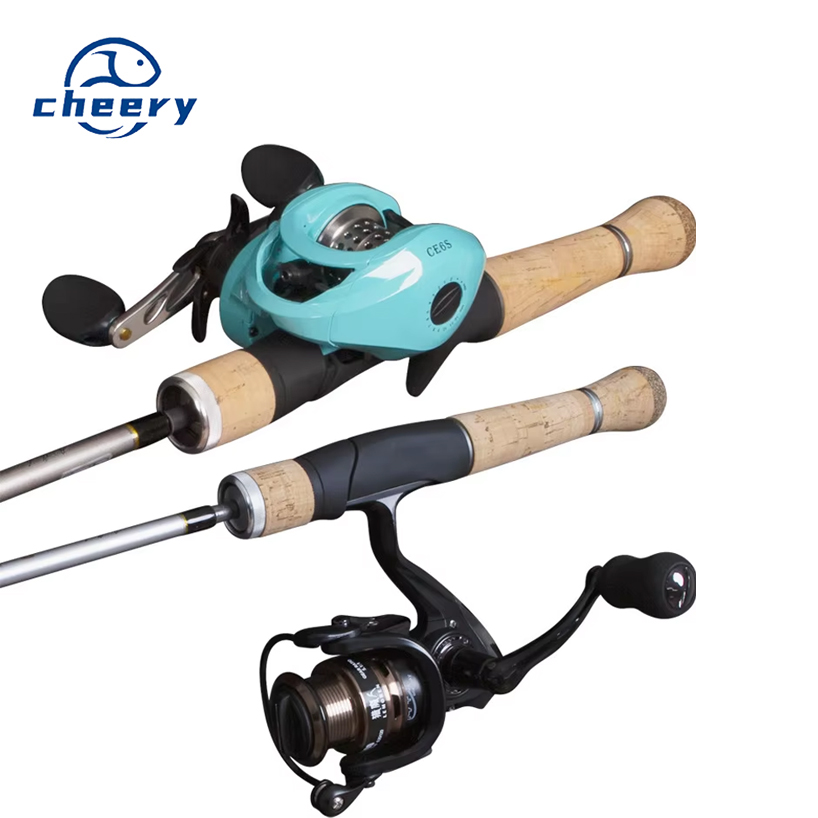 Portable Version Micro-object Soft Adjustment for Adjustable Carbon Horse Mouth Pole Road Sub-pole Set 4-section 55cm Fishing – Fishing Rod – view 1