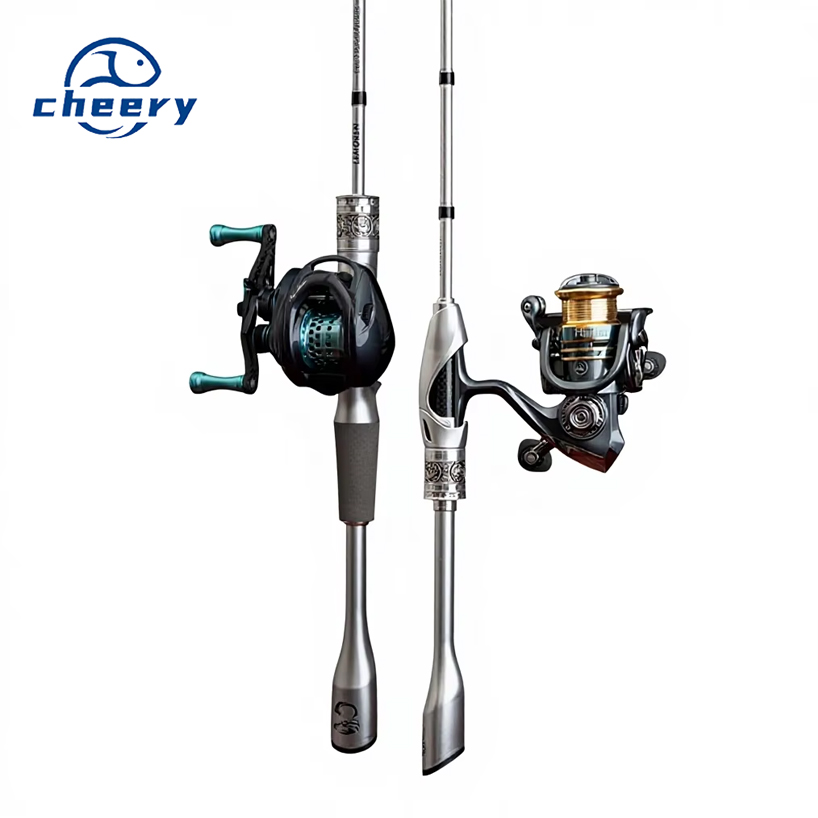 Demon Hunter Silver Snake for Micro Matsu Makou Stream Carbon Full Set Drip Wheel Coil Rod Fishing Rod – Fishing Rod – view 1