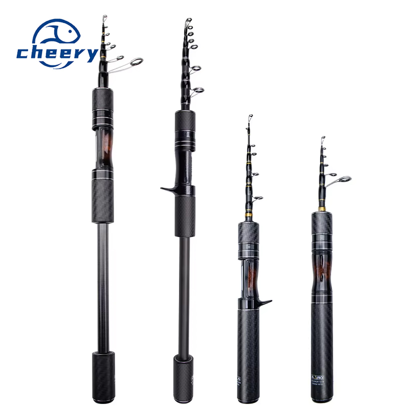 Portable Travel Micro-Object Horse Mouth Telescopic Road Asian Rod Vibration-Out Stream Fishing Gear Carbon Soft Tune Full Fuji – Fishing Rod – view 1