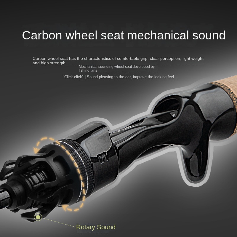 Fishing Fan Performer Carbon 2-Piece Super Soft for Titanium Alloy Bracket High Sensitivity Nitrogen-Silicon Guides Stream White – Fishing Rod – view 4